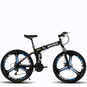 Bicicleta de Montaña con Suspensión Completa para Hombre y Mujer, 24/27/30 Velocidades, con Frenos de Disco, Disponible en 24/26/27.5 Pulgadas, para Ciclismo Todoterreno - Product Image 3