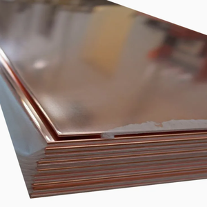 Placa de Cobre ASTM C10200 de 3/8"X5ftx10FT, Resistente a la Corrosión, Duradera, Excelente Formabilidad, Corte para Revestimiento Arquitectónico - Product Image 1