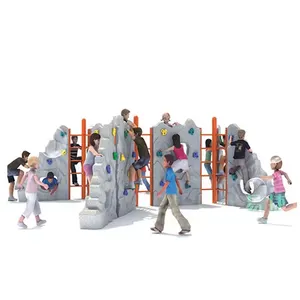 Детские упражнения, китайский производитель, популярная уличная пластиковая стена для скалолазания
