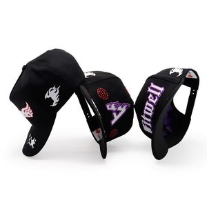 Gorra de Béisbol de Alta Calidad de 5 Paneles con Logotipo Personalizado Bordado y Forro Interior de Satén de Seda - Product Image 4