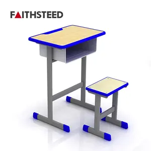 Chinese supplier combo junior middle high school college classroom children student desk and chair