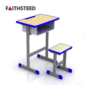 중국 업자 콤보 중학교 대학 교실 아동 학생 책상과 의자