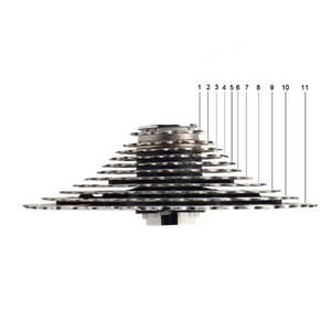 Piñón Trasero Shimano M5100 para Bicicleta de Montaña, Cassette de <span class=keywords><strong>11</strong></span> Velocidades, Piñón Trasero de Bicicleta de Carretera <span class=keywords><strong>11</strong></span>-42 <span class=keywords><strong>11</strong></span>-<span class=keywords><strong>51T</strong></span> - Product Image 4