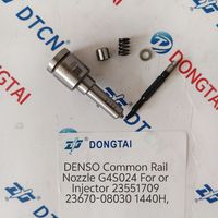 Boquilla Common Rail G4S024 para Inyector Diesel, Nueva, de Acero Inoxidable, Números de Pieza del Motor G3S60 23551709 23670-08030 1440H