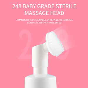 Axit amin mụn sữa rửa mặt lỗ chân lông làm sạch bọt cho tất cả các loại da nhẹ nhàng rửa mặt OEM/ODM - Product Image 2