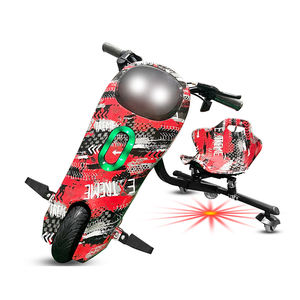 Tricycle à 3 roues pour enfants, trottinette électrique avec siège et pédale - Product Image 5