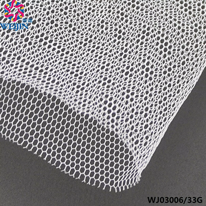 Vente en gros 100% polyester quatre coins maille dure tulle pure chaîne tricoté tissu satin <span class=keywords><strong>moustiquaire</strong></span> sac en maille - Product Image 6