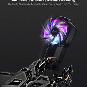 พัดลมระบายความร้อนโทรศัพท์มือถือ MEMO FL05 ความจุแบตเตอรี่ 700mah ระบบระบายความร้อนแบบเงียบ ปรับระดับลมได้สามระดับ - Product Image 6