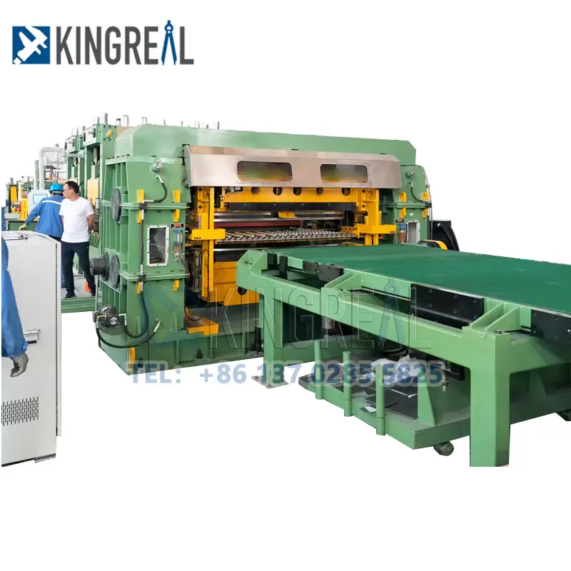 Cut To Length Machine For Stainless Steel Coil Decoiler Leveler Flying Shearing Cutting To Length Machine With CE