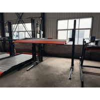Système de stationnement vertical télécommandé, élévateur hydraulique pour voitures jusqu'à 45 tonnes, accès pour villas privées et garages familiaux