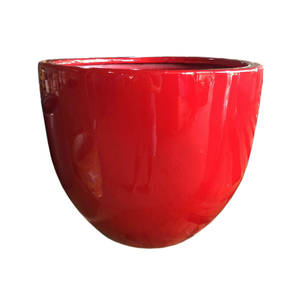 Jardinières rondes en fibre de verre de style vintage, écologiques, durables, légères, grandes, pour l'extérieur, toutes saisons - Product Image 3