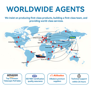 Xining <strong>Window</strong> <strong>Cleaning</strong> Pole Telescopic Water Fed Pole <strong>Brush</strong> with Scraper System - Product Image 6