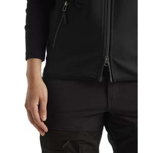 BLAKLADER - 385125169998XL Chaleco Softshell Mujer Negro/Gris oscuro-EAN 7330509647844 CHAQUETAS DE TRABAJO CHAQUETAS DE VERANO SOFTSHELL - Product Image 4