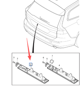 Interrupteur de coffre et hayon de haute qualité OE 32149878 pour <span class=keywords><strong>Volvo</strong></span> V60 CROSS COUNTRY V60 - Product Image 6
