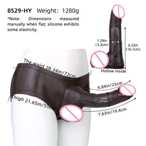 Strap-on Hollow Penis Extended-Length Penis hülle-Obsidian Schwarz Hot-Selling Model Male Enhancement Realistische Penis hülle - Product Image 6