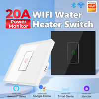 Interrupteur de chauffe-eau intelligent pour système de ventilation EU, moniteur d'alimentation 20a, Tuya, wi-fi, pour Alexa, Google Home