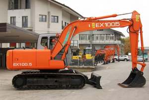 Machinerie de construction de haute qualité, excavatrice sur chenilles d'occasion Hitachi Zx100 de 10 tonnes à bas prix - Product Image 5