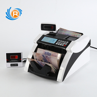 Compteur de billets avec écran LCD LED UV/MG/IR 809, machine de comptage multi-devises, détecteur de billets