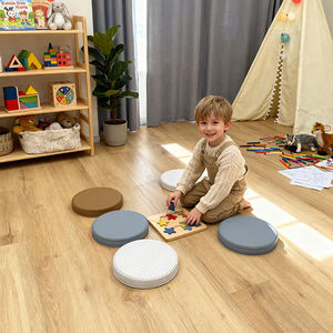 6 uds. Cojines de juego suaves para guardería, cuidado de niños, cojines de suelo redondos, juego de alfombrillas de juego suaves de espuma para niños - Product Image 5