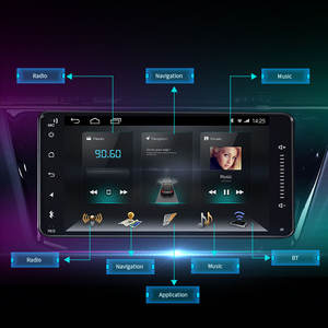 เครื่องเล่นติดรถยนต์ระบบแอนดรอยด์ Universal 7 นิ้ว 2din 1+16GB หน้าจอ IPS พร้อม GPS ในตัว รองรับ WiFi สเตอริโอ สำหรับแผงหน้าปัดรถยนต์รุ่น <span class=keywords><strong>Collora</strong></span> - รับประกัน 1 ปี - Product Image 4