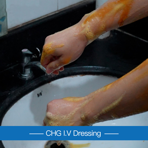 แปรงขัดผิวแบบใช้แล้วทิ้ง RICH ปลอดเชื้อ เป็นมิตรกับสิ่งแวดล้อม ได้รับการรับรองมาตรฐาน CE ผลิตจากฟองน้ำเนื้อนุ่ม ผสมคลอเฮกซิดีน <span class=keywords><strong>4</strong></span>% สำหรับทำความสะอาดมือและเล็บ - Product Image 3