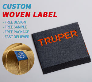 Etiqueta de nombre tejida interior <span class=keywords><strong>juvenil</strong></span> de 60mm personalizada con eslogan etiquetas de <span class=keywords><strong>ropa</strong></span> de borde cortado con láser para <span class=keywords><strong>ropa</strong></span> y prendas 2 Etiquetas tejidas CL - Product Image 6