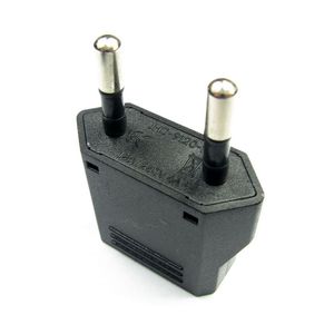 Euro to US America Japan <strong>Canada</strong> Plug <strong>Adapter</strong> 2 Pin Round Pin European EU Germany France 110v to 220v Voltage Converter - Product Image 2