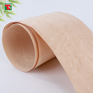 0,4. 6 1,6 Mm Exotic Shadow Canadian Precortado Flammed Maple Rotary Birds Eye Acolchado Chapa natural para diapasón - Product Image 5