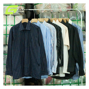 Chemises formelles d'affaires à manches longues pour hommes, vêtements d'<span class=keywords><strong>occasion</strong></span> en ballots, en excellent état pour les occasions formelles - Product Image 1