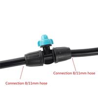 Tuyau de jardin en plastique de 8mm atomiseur brumisateur brumisateur serre arrosage Irrigation arroseur buse de pulvérisateur de refroidissement