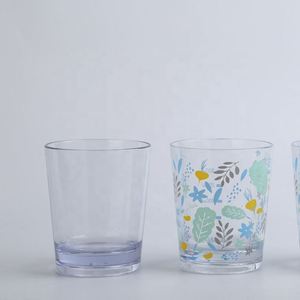 Vaso de Whisky Estilo Americano de Base Pesada, Transparente y Reutilizable, de PCTG, 300 ml, Color Personalizado, para Fiestas, con Logotipo Personalizado, Directo de Fábrica HY - Product Image 2