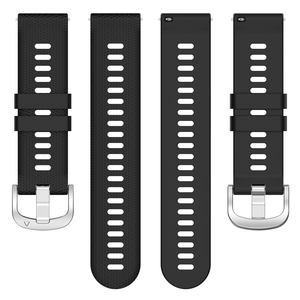 Bracelet de <span class=keywords><strong>montre</strong></span> sport en silicone 18 mm 20 mm 22 mm pour Garmin Forerunner 265 970 570 Venu 4 3 Smartwatch - Product Image 6