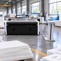 Prix usine TC – Machine de découpe CNC entièrement automatique à couteau oscillant pour carton, mousse EVA et panneaux PVC