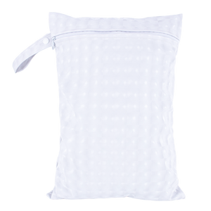 Bolsa Impermeable Reutilizable de PU para Pañales de Tela y Toallas Sanitarias, con Asa y un Solo Compartimento - Product Image 3