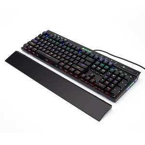 Có Dây Hỗn Hợp Ánh Sáng Backlit Bàn Phím Cơ Khí Kim Loại Trò Chơi Văn Phòng Đa Phương Tiện Bàn Phím Tây Ban Nha Teclados Gamer Trò Chơi Bàn Phím - Product Image 4