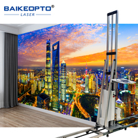 Impresora de pared ecológica para impresión sostenible Impresora de pared de inyección de tinta UV 3D Máquina de pintura de pared vertical