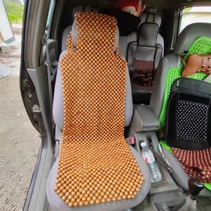 Tapis rafraîchissant en perles de bois, plat, universel, pour siège de voiture, respirant, pour utilisation en véhicule - Product Image 3