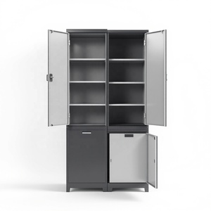 מתכת ייצור מותאם אישית מוסך הגשה חדר אמבטיה סלון כלי מטבח אחסון ארון מתכת תיבת מתכת - Product Image 1