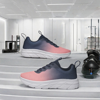 DZNAN PT268 Chaussures de course d'été pour hommes en maille légères et plates, idéales pour la marche en extérieur, confortables, respirantes, baskets abordables