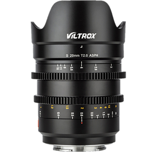Viltrox S 20 มม.T2.0 เลนส์Cine Fullกรอบด้วยตนเองโฟกัสเลนส์มุมกว้างสําหรับPanasoni <span class=keywords><strong>Lumix</strong></span> S1R S1 <span class=keywords><strong>S1H</strong></span> SL2 L Mountเลนส์กล้อง - Product Image 1