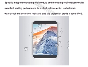 Personalizado solo doble cara 4G Control remoto Wifi PC inalámbrico publicidad al aire libre poste de luz de calle pantalla <span class=keywords><strong>LED</strong></span> pantalla de vídeo - Product Image 3