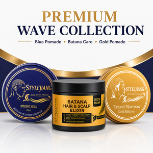 Collezione OEM Wave Styling con Pomata Deep Wave e Cera per <span class=keywords><strong>Capelli</strong></span> da <span class=keywords><strong>Uomo</strong></span>, <span class=keywords><strong>Prodotti</strong></span> per lo Styling dei <span class=keywords><strong>Capelli</strong></span> 360 Waves e il Controllo della Texture - Product Image 5