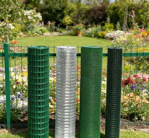 Malla de Alambre de Hierro Recubierta de PVC Verde, Diseño Moderno, 7 Pies de Altura, Fácil de Montar, para Uso en Jardín <span class=keywords><strong>Exterior</strong></span> - Product Image 5