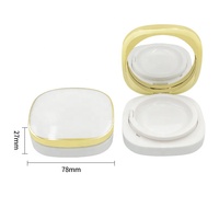 Offre Spéciale carré en plastique coussin d'air cas cosmétique vide bb coussin vide maquillage compact poudre boîte emballage cas