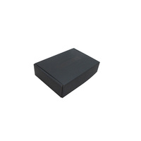 Caja de Envío de Cartón Corrugado de Fácil Apertura, Caja de Cartón para Envíos Postales, Caja de Cartón Grueso Negra para Envíos