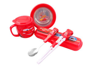 Juego <span class=keywords><strong>de</strong></span> <span class=keywords><strong>cubiertos</strong></span> <span class=keywords><strong>Disney</strong></span> Elsa Healthy Fun <span class=keywords><strong>de</strong></span> 5 piezas, bonita vajilla individual para niños para la vuelta al cole - Product Image 4