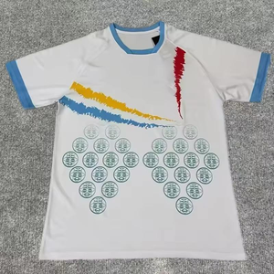 Camiseta de Fútbol de Alta Calidad para Hombre, Copa Africana de Naciones 25-26, Congo, Adulto, Tela de Poliéster, Personalizable, Camiseta de Fútbol para la Copa Mundial 2026 - Product Image 3