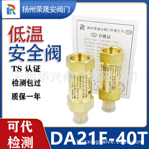 วาล์วนิรภัย Da21f 40ตันแบบเกลียว4.0 MPa วาล์วระบายไนโตรเจนเหลวอุณหภูมิต่ำ - Product Image 4