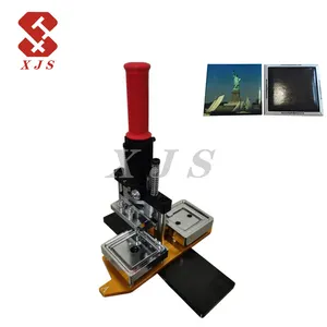 50 × 50 mm Vierkantkühlschrank-Magnetmaschinen-Kit mit Kühlschrank-Herstellungsmaschine Papierschneider Kühlschrank-Magnetmaterialien