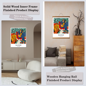 Matisse Music 1939 Canvas Print Modern Art Rectangle Painting by Numbers Kit for Adults and Kids - Product Image 6